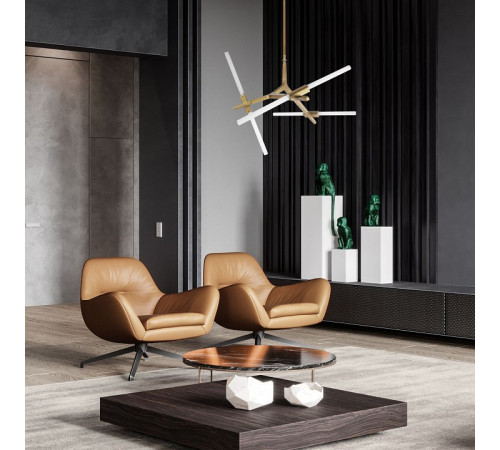 Подвесная люстра Loft IT Agnes 10399/6 GD