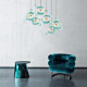 Подвесной светильник Loft IT Bolle 2027-P4 Blue mini