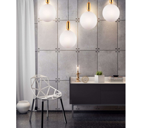 Подвесной светильник Lumina Deco Orito LDP 1219-300 WT+GD