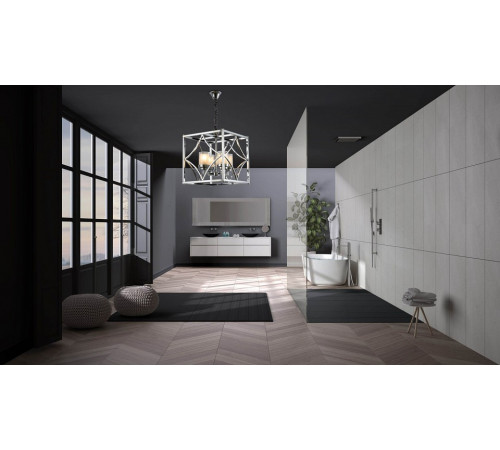 Подвесная люстра Lumina Deco Quadrato LDP 1223-4 CHR Подвесная люстра Lumina Deco Quadrato LDP 1223-4 CHR