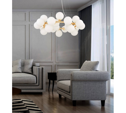 Подвесная люстра Lumina Deco Marsiada LDP 6033-25 FGD Подвесная люстра Lumina Deco Marsiada LDP 6033-25 FGD