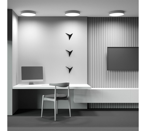 Потолочный светильник Maytoni Zon C032CL-45W4K-RD-B Потолочный светильник Maytoni Zon C032CL-45W4K-RD-B