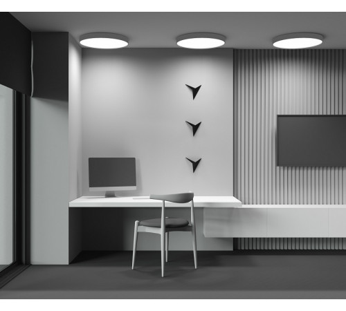 Потолочный светодиодный светильник Maytoni Technical Ceiling Zon C032CL-90W3K-RD-MG