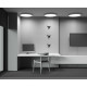 Потолочный светодиодный светильник Maytoni Technical Ceiling Zon C032CL-90W3K-RD-MG