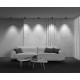 Накладной светильник Maytoni Alfa led C064CL-12W3K-RD-B