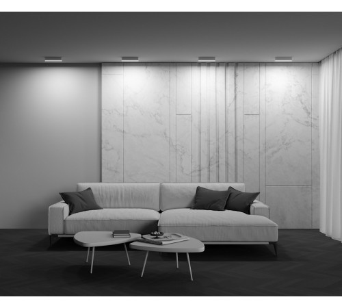 Линейный потолочный светильник Maytoni Basis C068CL-20W3-6K-W Линейный потолочный светильник Maytoni Basis C068CL-20W3-6K-W