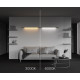 Трековый светильник Maytoni Basis C100CL-L1000-24W3-6K-BS