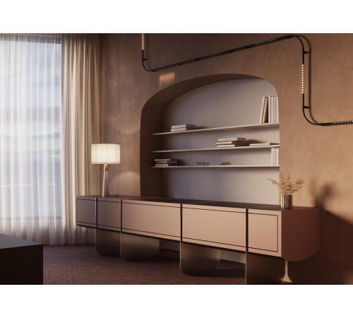 Трековый светильник Maytoni Points C101CL-L500-12W3-6K-B