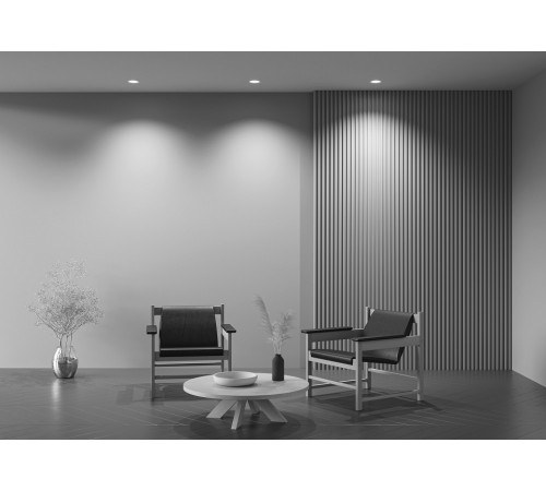 Встраиваемый светильник Maytoni Technical Downlight Gyps Modern DL002-1-01-W-1