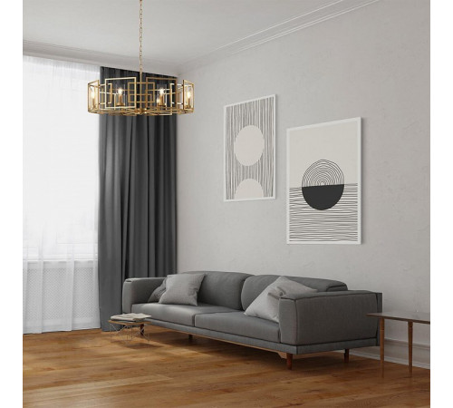 Подвесная люстра Maytoni Bowi H009PL-08G Подвесная люстра Maytoni Bowi H009PL-08G