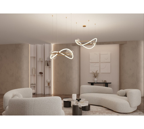 Подвесная люстра Maytoni Oasis MOD289PL-L53BS3K Подвесная люстра Maytoni Oasis MOD289PL-L53BS3K