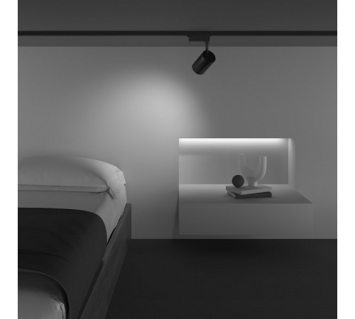 Трековый светильник Maytoni Technical Vuoro TR003-1-10W4K-W-B