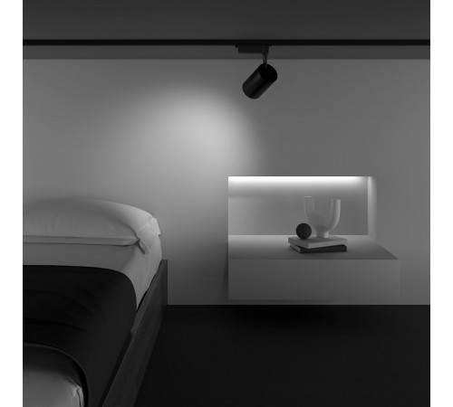 Трековый светильник Maytoni Technical Vuoro TR003-1-26W3K-W-B