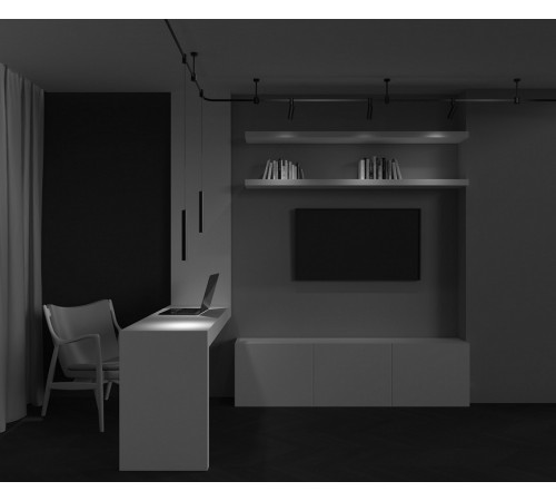 Трековый магнитный светильник Maytoni Focus LED TR155-1-5W3K-B