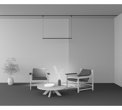 Трековый подвесной магнитный светильник Maytoni Points TR169-1-52W3K-M-B