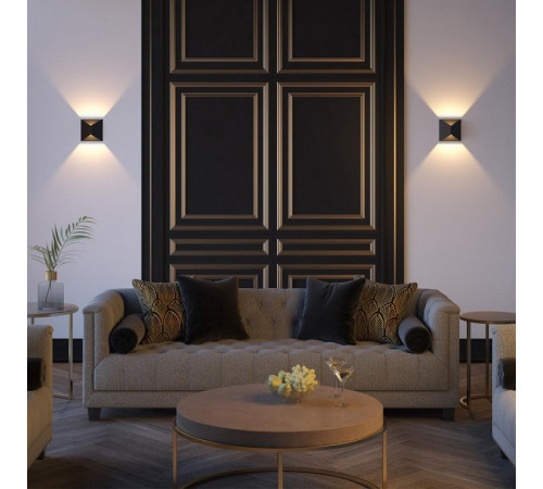 Уличный настенный светодиодный светильник Odeon Light Tibro 3907/10WL