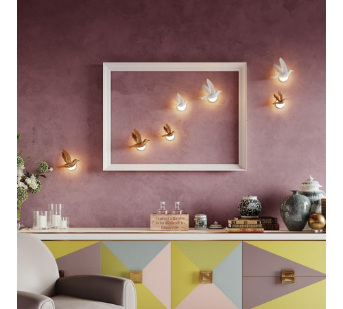 Настенный светильник Odeon Light Colombella 4310/3WL Настенный светильник Odeon Light Colombella 4310/3WL
