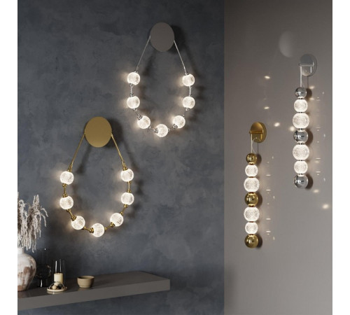 Бра Odeon Light Crystal 5008/13WL