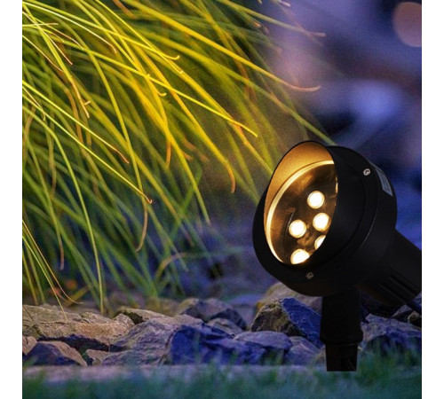 Грунтовый светильник Reluce 09401-0.7-001U LED9W BK+WW Грунтовый светильник Reluce 09401-0.7-001U LED9W BK+WW