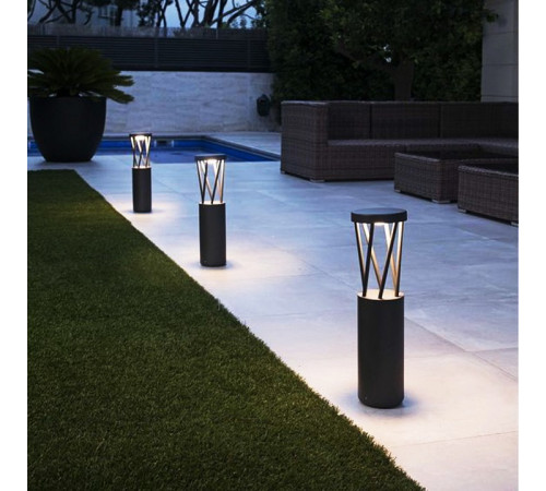 Ландшафтный светильник Reluce 09973-0.7-001KT 0,6M LED12W BK