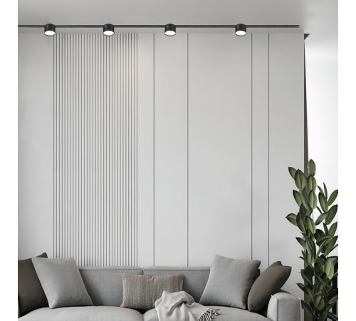 Трековый магнитный светильник Reluce 13006-9.3-001UR magnetic LED8W BK Трековый магнитный светильник Reluce 13006-9.3-001UR magnetic LED8W BK