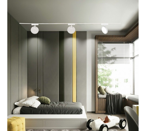Трековый магнитный светильник Reluce 13008-9.3-001UR magnetic LED9W BK