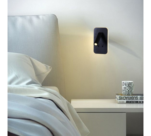 Спот Reluce 86204-9.2-001KT LED12W+USB BK