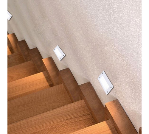 Подсветка для лестниц Reluce 86603-9.0-001TL LED6W WT Подсветка для лестниц Reluce 86603-9.0-001TL LED6W WT