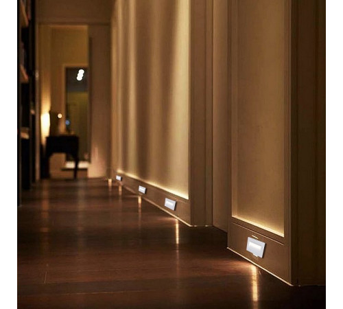 Подсветка для лестниц Reluce 86605-9.0-001TL LED6W WT Подсветка для лестниц Reluce 86605-9.0-001TL LED6W WT