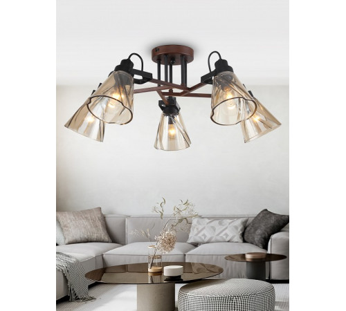 Люстра на штанге Rivoli Clarissa 5098-305 Б0055506
