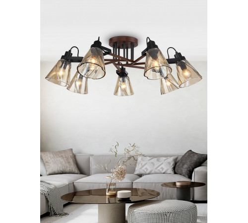 Люстра на штанге Rivoli Clarissa 5098-307 Б0055508