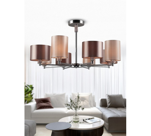 Люстра на штанге Rivoli Ebony 2081-308 Б0055619 Люстра на штанге Rivoli Ebony 2081-308 Б0055619