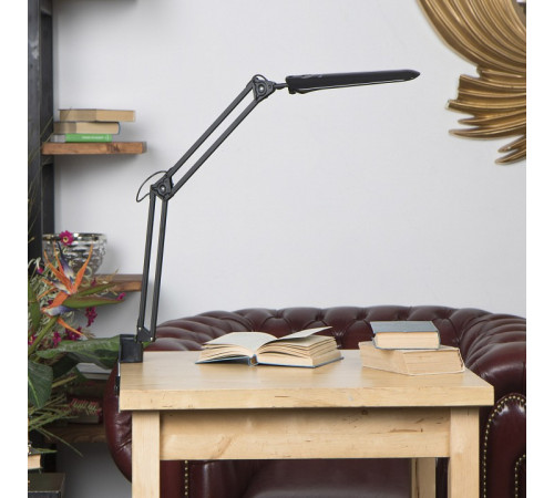 Настольная лампа (10608) Uniel TLD-524 Black/LED/500Lm/4500K/Dimmer