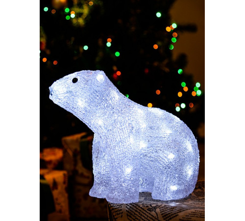 Фигура белый медведь Uniel ULD-M3125-040/STA WHITE IP20 WHITE BEAR-4 11037 Фигура белый медведь Uniel ULD-M3125-040/STA WHITE IP20 WHITE BEAR-4 11037
