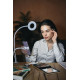 Настольная лампа (UL-00006867) Uniel Backstage ULK-F51-8W/SW/Dim IP20 White