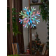 Подвесной светодиодный светильник «Снежинка» Uniel (UL-00007250) ULD-H4040-048/DTA RGB IP20 Snowflake