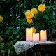 Садовый светильник на солнечной батарее Uniel USL-S-816/PT150 CANDLE SET3 UL-00009381