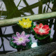 Светильник на солнечной батарее Uniel USL-S-826/PT060 RED WATERLILY UL-00011599