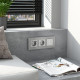 Рамка на 3 поста Werkel AluMax 4690389204067 W0033506 a066326