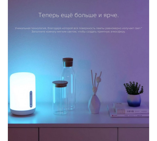 Умная настольная лампа Xiaomi Mi Bedside Lamp 2 MJCTD02YL (MUE4093GL) X22469 Умная настольная лампа Xiaomi Mi Bedside Lamp 2 MJCTD02YL (MUE4093GL) X22469