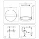 Подвесной светильник Ambrella Light Acrylica FA6606