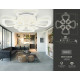 Потолочная люстра Ambrella Light Acrylica FA8863