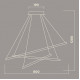 Подвесной светодиодный светильник Ambrella Light Comfort FL366