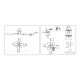 Потолочная люстра Ambrella Light Linetech Comfort FL4888