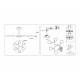 Люстра на штанге Ambrella Light Linetech Comfort FL516333
