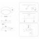 Потолочный светильник Ambrella Light Orbital Air Alum FV5514