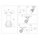 Трековый однофазный светильник Ambrella Light Track System GL5001