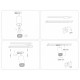 Трековый однофазный светильник Ambrella Light Track System GL5162