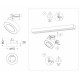 Трековый однофазный светильник Ambrella Light Track System GL6866