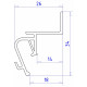 Алюминиевый профиль Ambrella Light Alum Profile GP4100BK